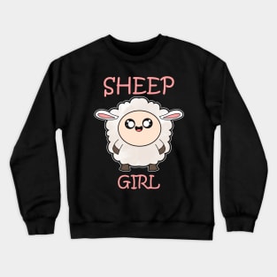 Sheep Girl Crewneck Sweatshirt